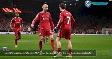 Hasil Pertandingan Pekan ke-24 Premier League 2025/26: Drama, Comeback & Kejutan