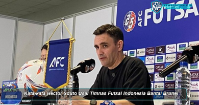 Kata-kata Hector Souto Usai Timnas Futsal Indonesia Bantai Brunei