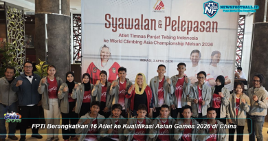 FPTI Berangkatkan 16 Atlet ke Kualifikasi Asian Games 2026 di China